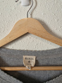 Marea Pointelle Henley Top (S)