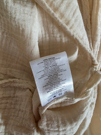 Cotton Gauze Wide Leg Pants (S)