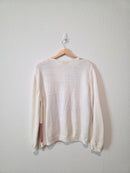 Vintage Embroidered Cardigan Sweater (1X)