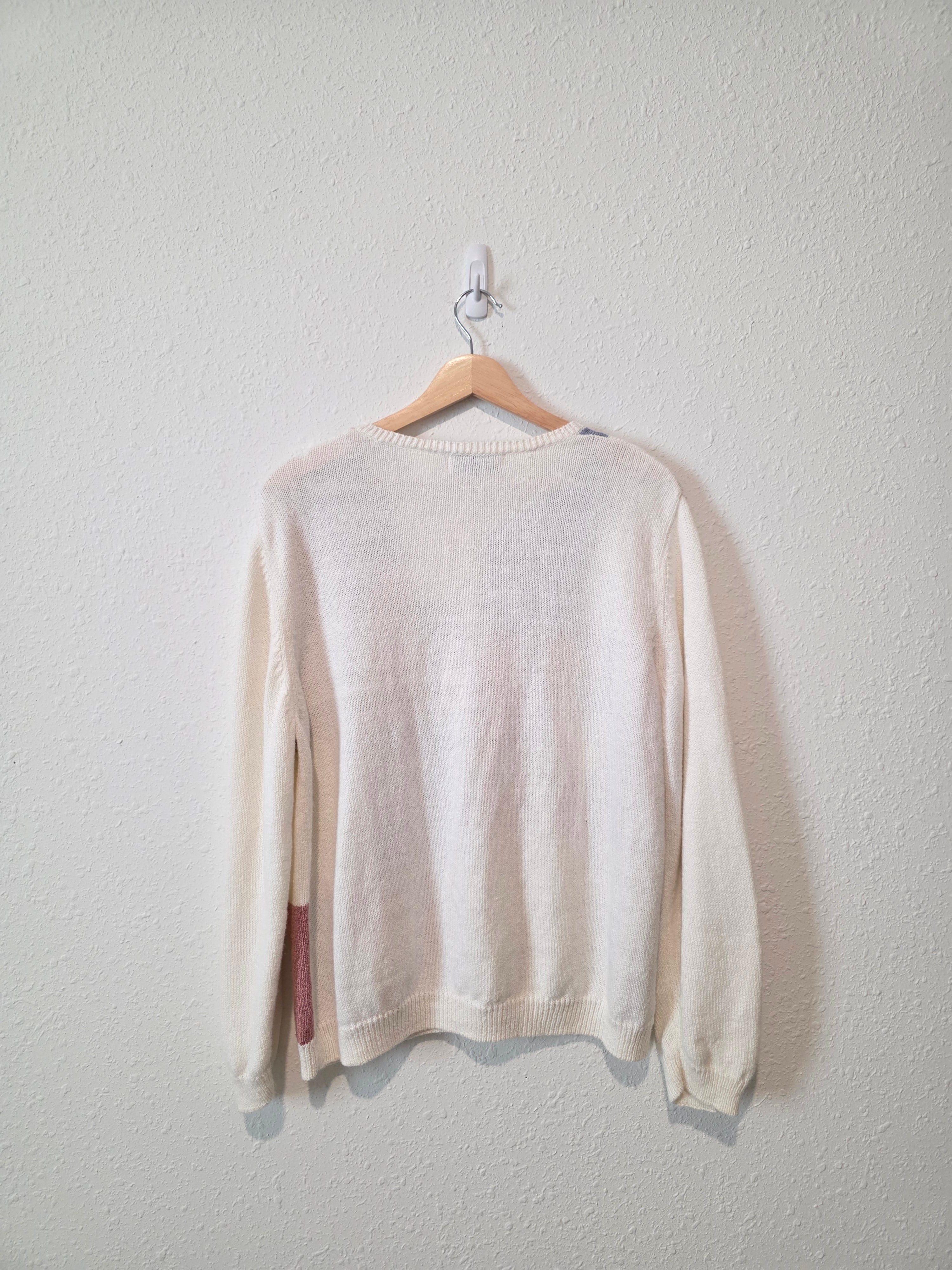 Vintage Embroidered Cardigan Sweater (1X)