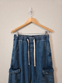 Gap Wide Leg Cargo Jeans (S)