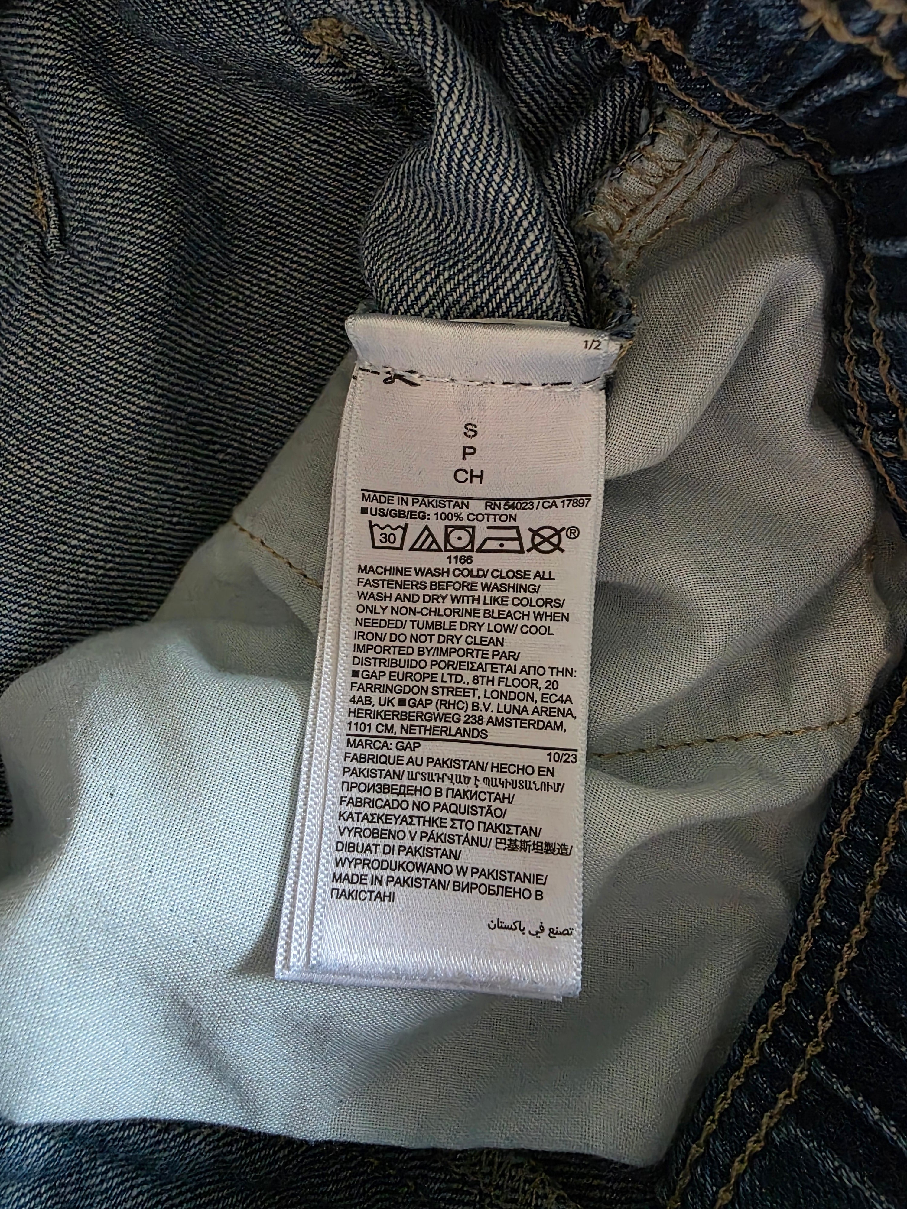 Gap Wide Leg Cargo Jeans (S)