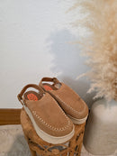 Hey Dude Tan Platform Clogs (10)