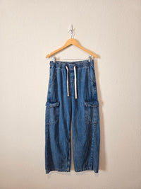 Gap Wide Leg Cargo Jeans (S)