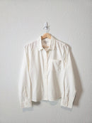 NEW Madewell Cotton Blend Button Up (M)