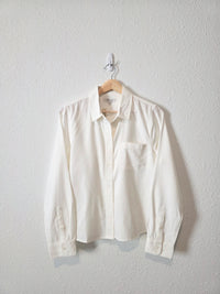 NEW Madewell Cotton Blend Button Up (M)