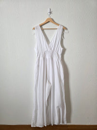 NEW Wide Leg Flowy Jumpsuit (L)