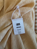 Lunya Neutral Linen Maxi Dress (XS)