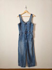 Dear John Wide Leg Denim Jumpsuit (M)