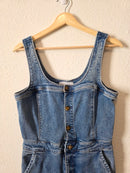 Dear John Wide Leg Denim Jumpsuit (M)