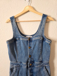 Dear John Wide Leg Denim Jumpsuit (M)