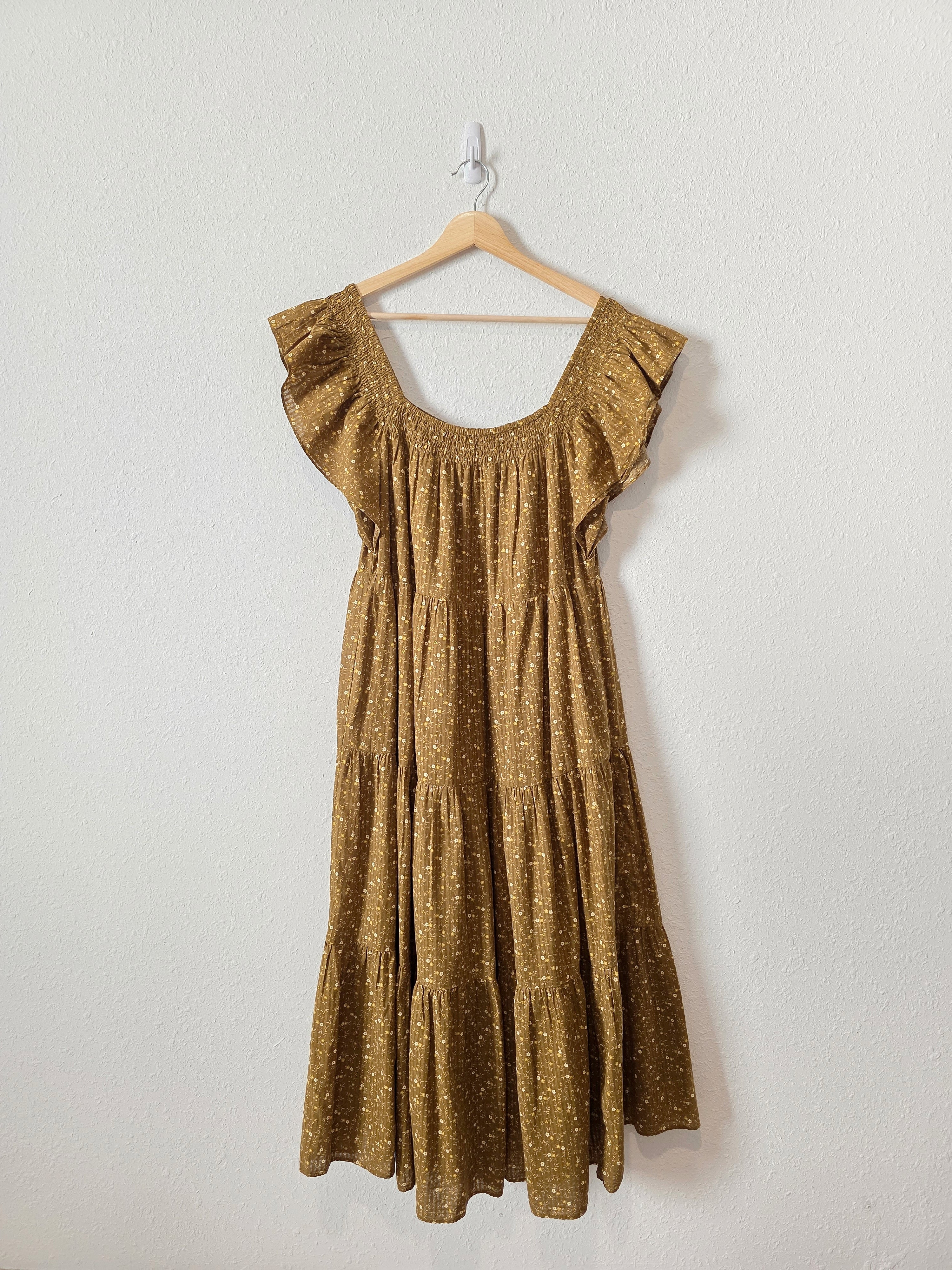 Madewell Dainty Floral Midi Dress (M)
