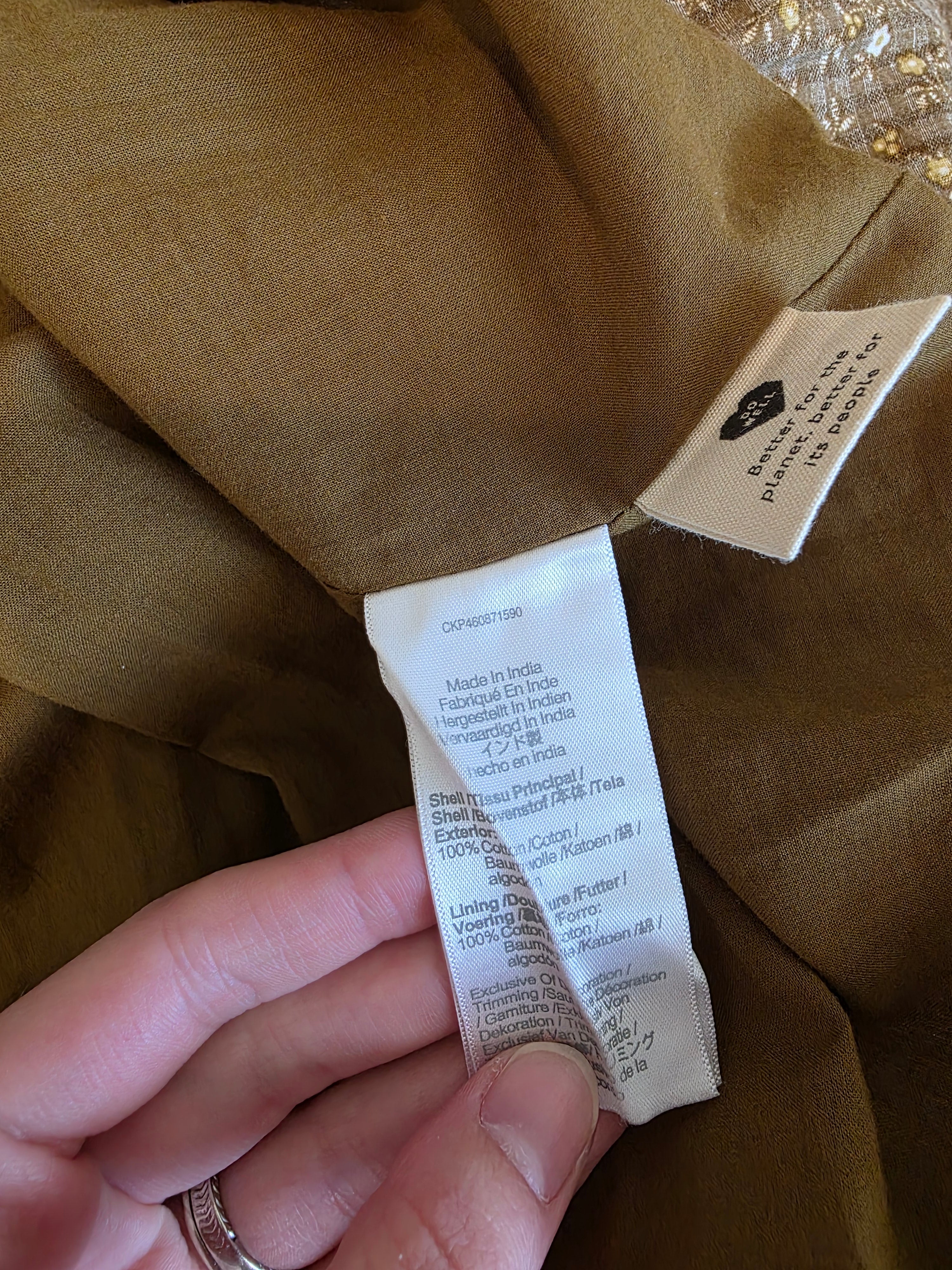 Madewell Dainty Floral Midi Dress (M)