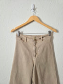 Zara Neutral Wide Leg Jeans (6)