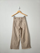 Zara Neutral Wide Leg Jeans (6)