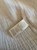 Neutral Cotton Linen Gauze Jacket (L)