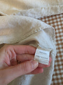 Linen Boxy Oversized Top (L)