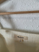 Madewell Cream Tie Strap Tank (M)