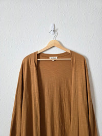 Listicle Open Front Duster Cardigan (M)