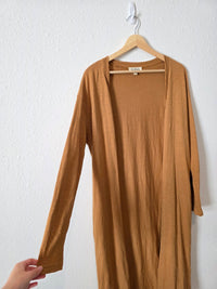 Listicle Open Front Duster Cardigan (M)