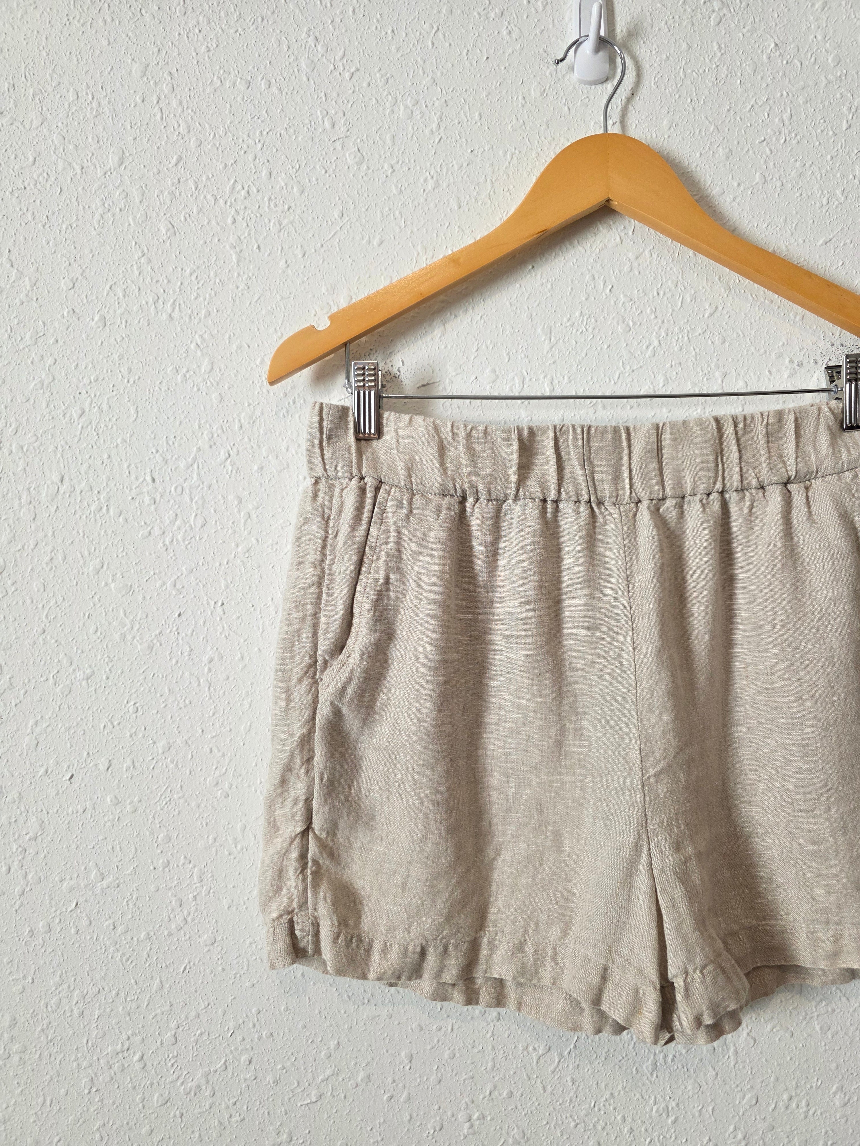 J.Crew Linen Pull On Shorts (S)