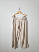 NEW Abercrombie Linen Wide Leg Pants (32 short)