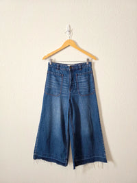 Free People Wide Leg Crop Jeans (26)