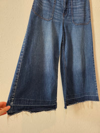 Free People Wide Leg Crop Jeans (26)