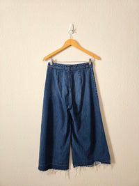 Free People Wide Leg Crop Jeans (26)