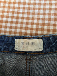 Free People Wide Leg Crop Jeans (26)