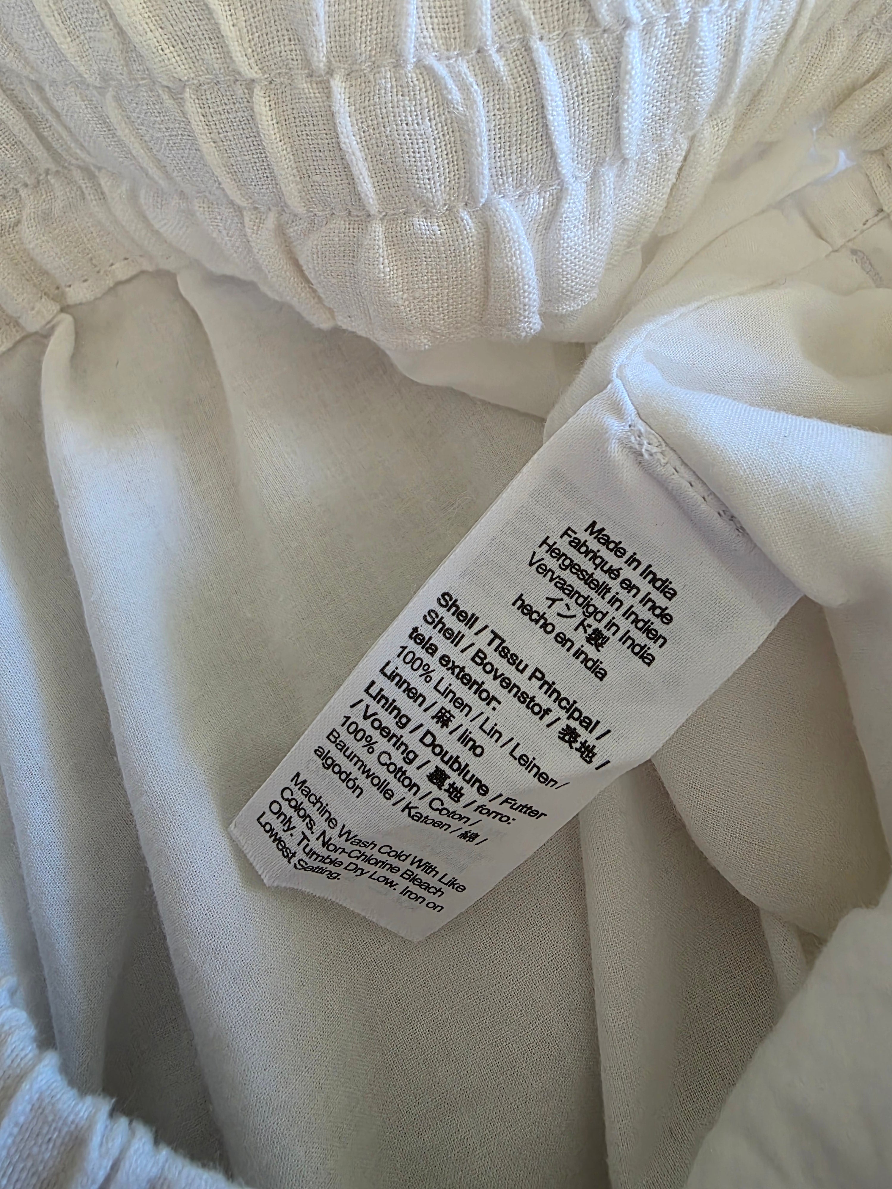 J.Crew Linen Wide Leg Pants (S)