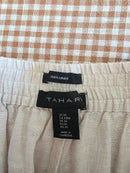 Neutral Linen Relaxed Shorts (M)