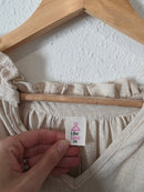 Oat Linen Blend Tunic Top (2X)