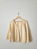 Evereve Cotton Gauze Relaxed Top (S)