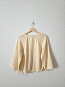 Evereve Cotton Gauze Relaxed Top (S)