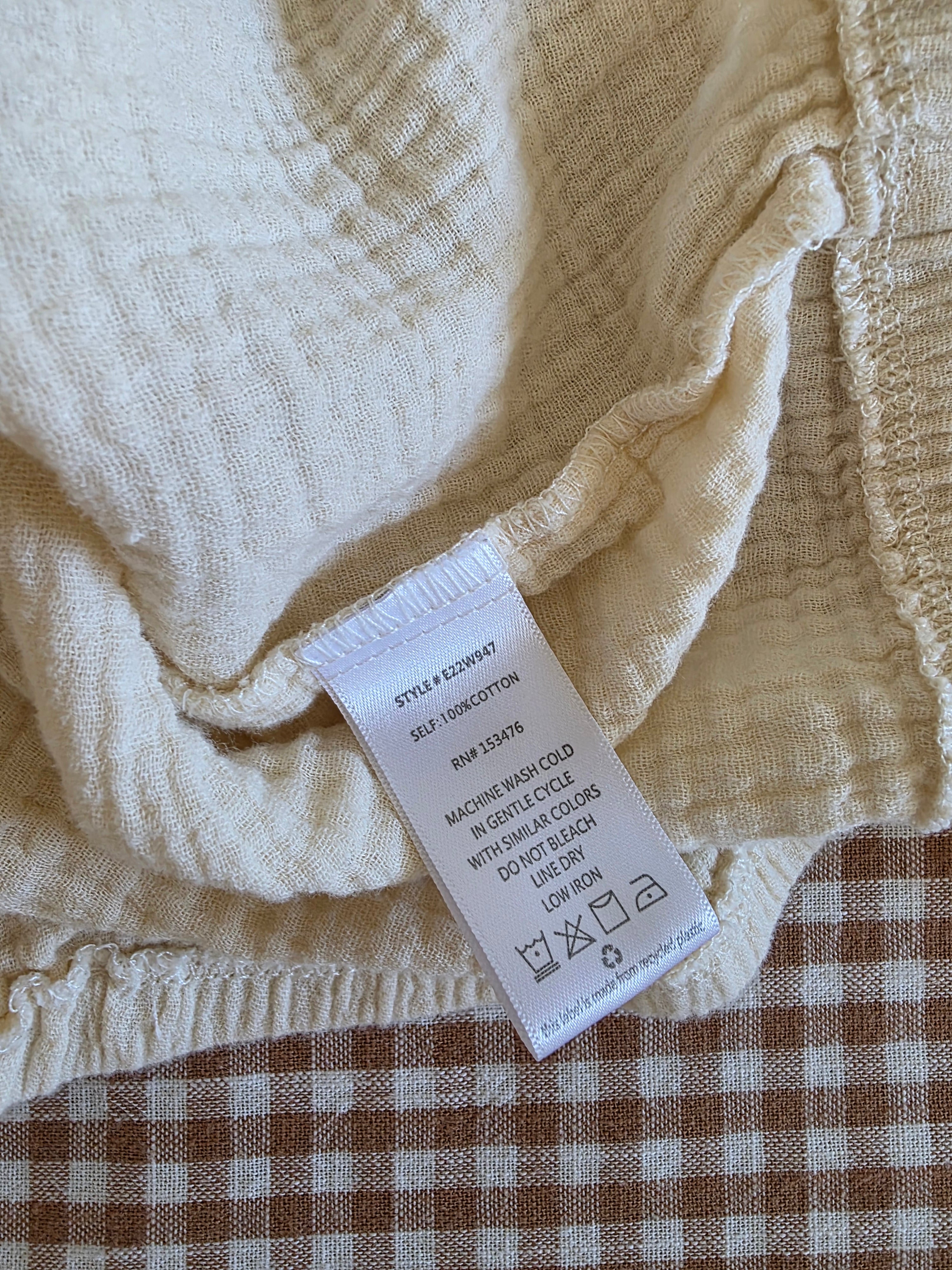 Evereve Cotton Gauze Relaxed Top (S)