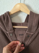 Aerie Chocolate Brown Hooded Sweatshirt (XS)