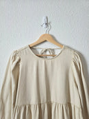 NEW Cotton Tiered Mini Dress (L)