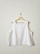 Lou & Grey Cotton Gauze Tank (XL)