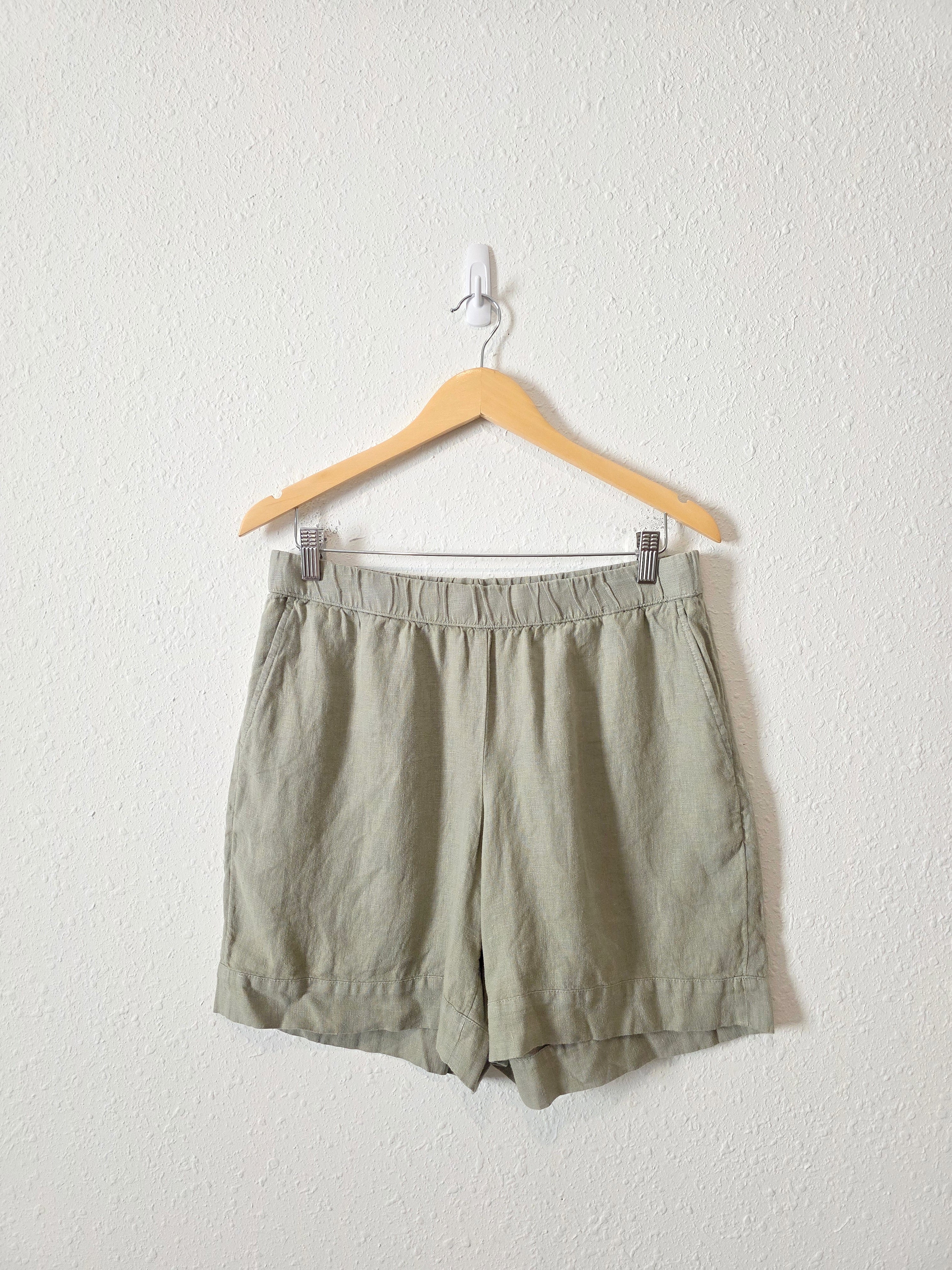 NEW J.Jill Relaxed Linen Shorts (MP)