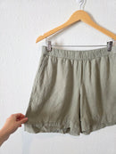 NEW J.Jill Relaxed Linen Shorts (MP)