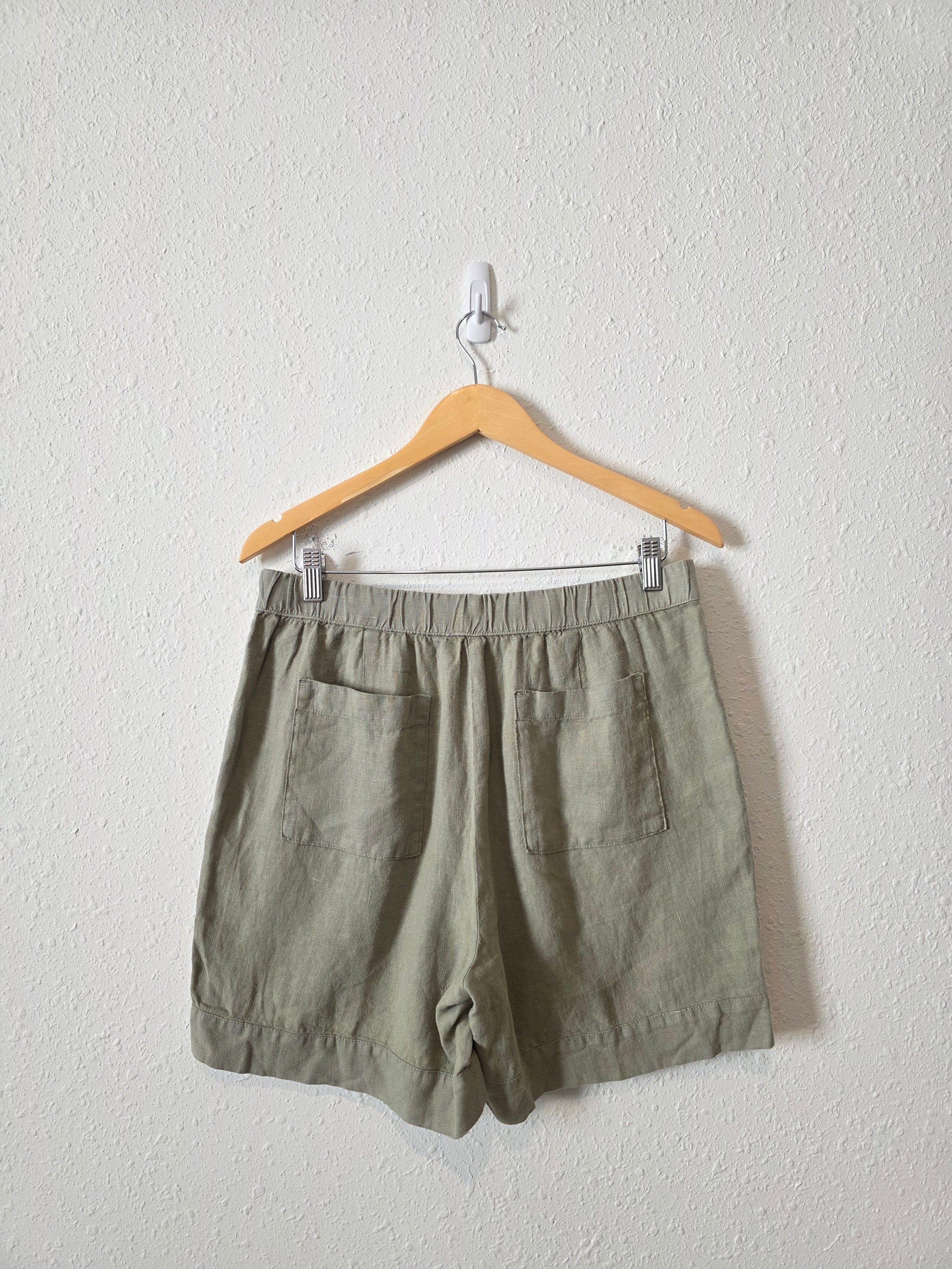 NEW J.Jill Relaxed Linen Shorts (MP)