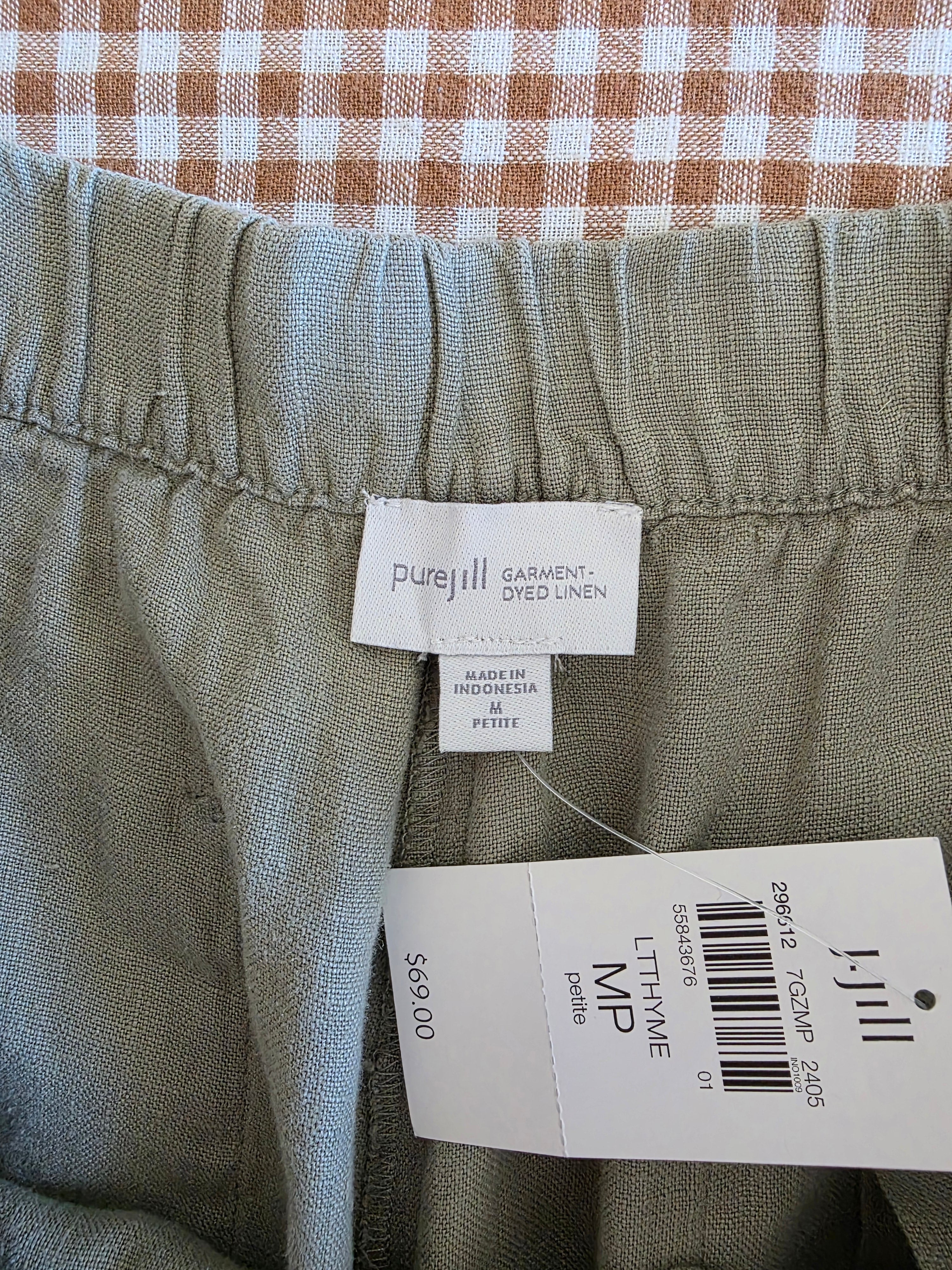 NEW J.Jill Relaxed Linen Shorts (MP)