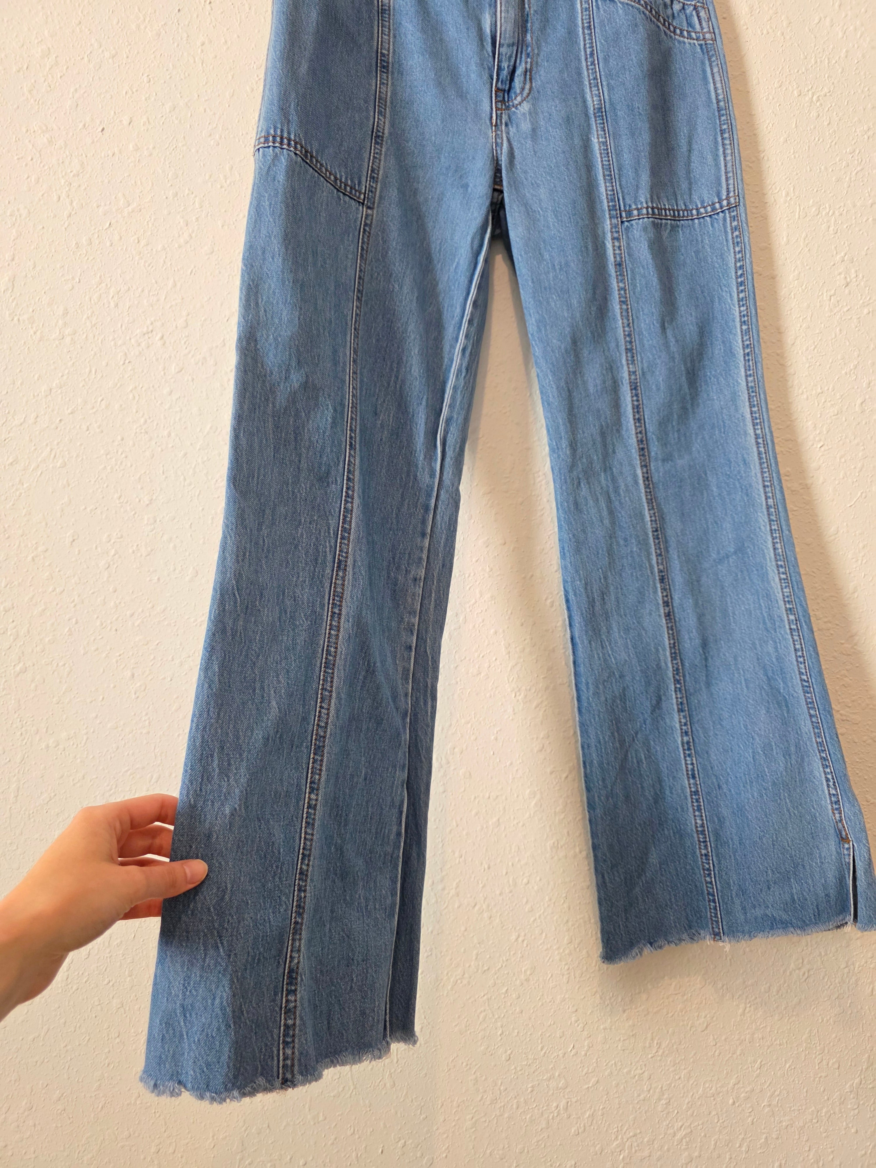 Madewell Loose Flare Jeans (27)