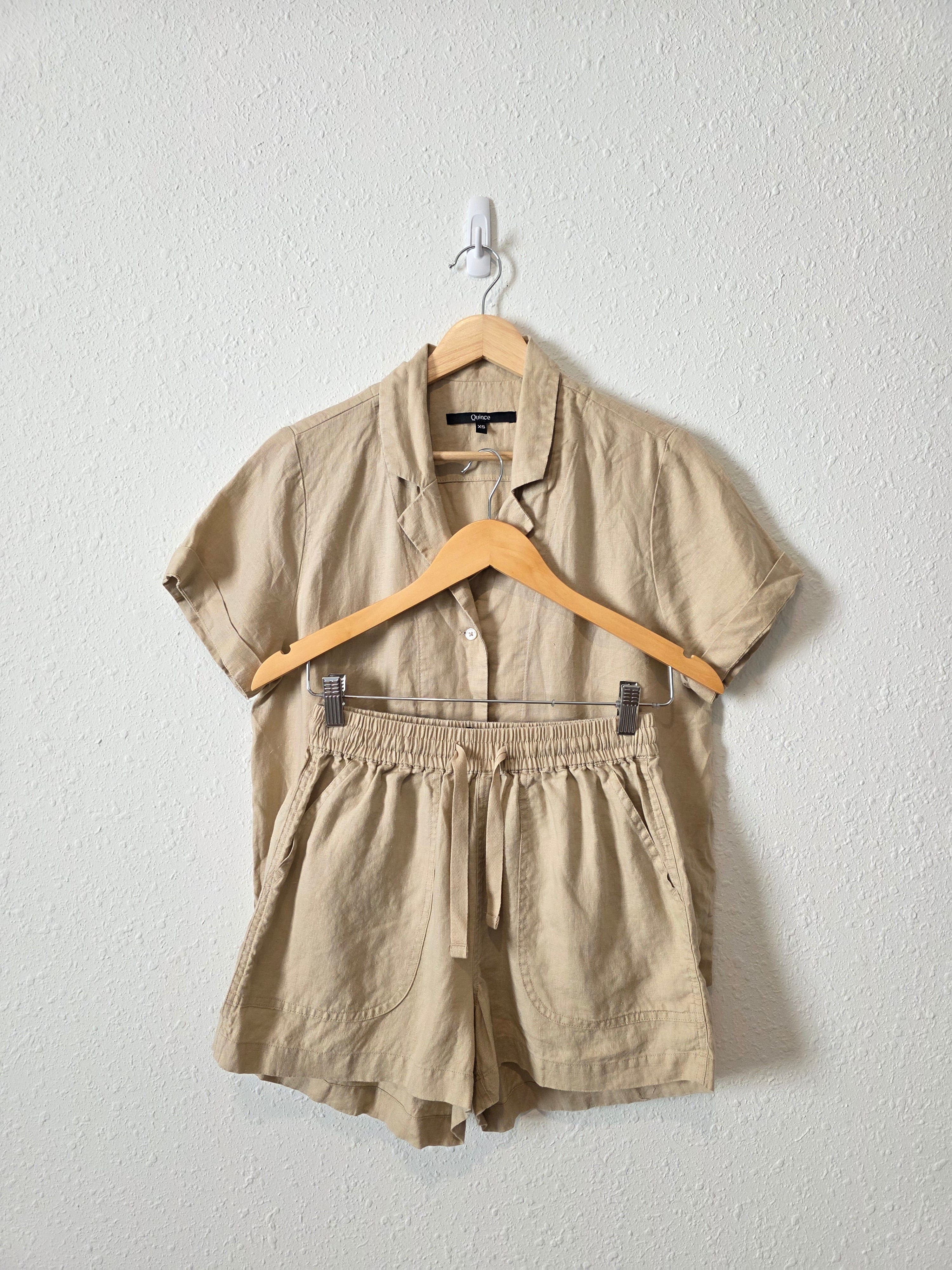 Quince Linen Matching Set (XS)