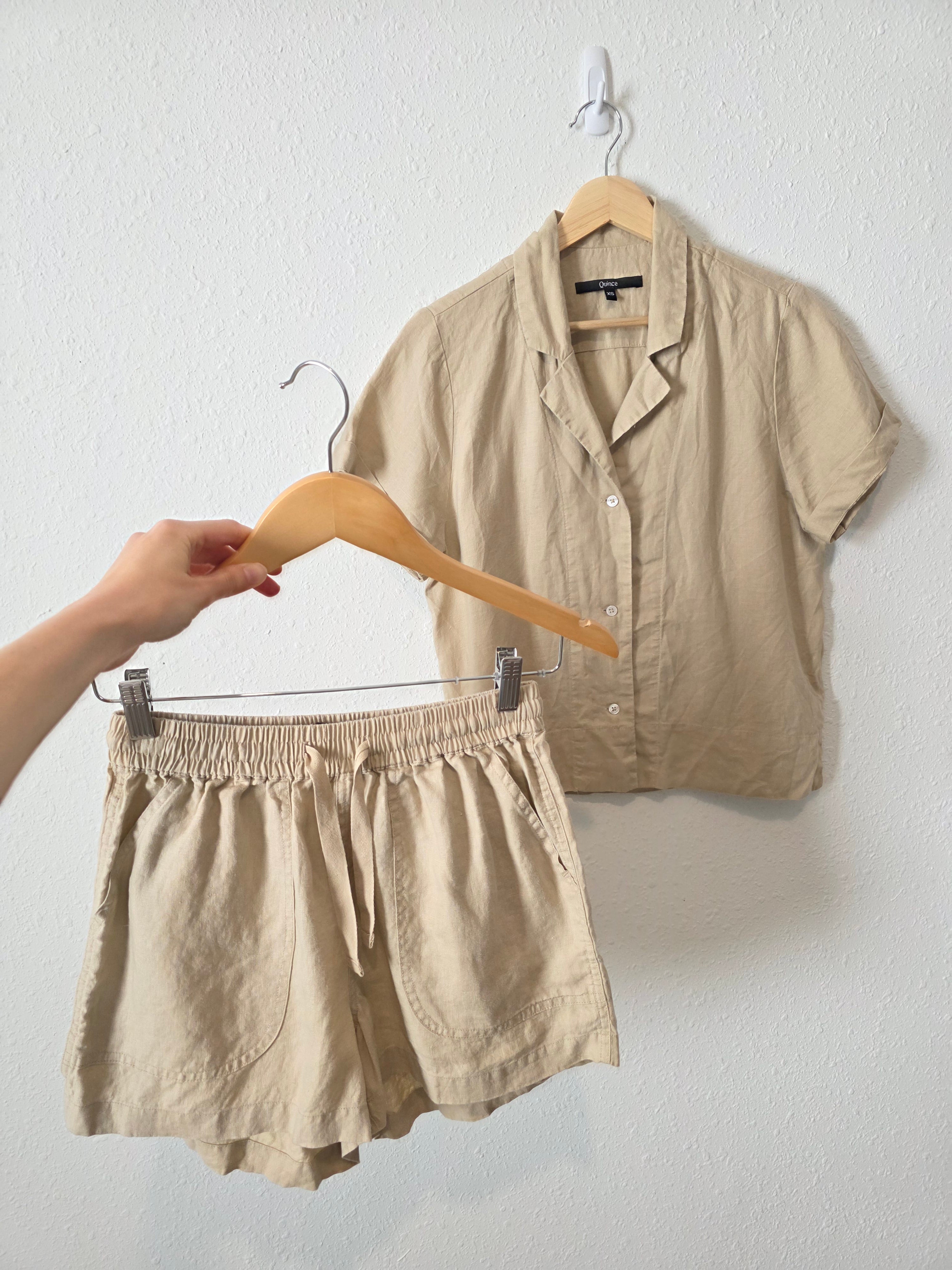 Quince Linen Matching Set (XS)