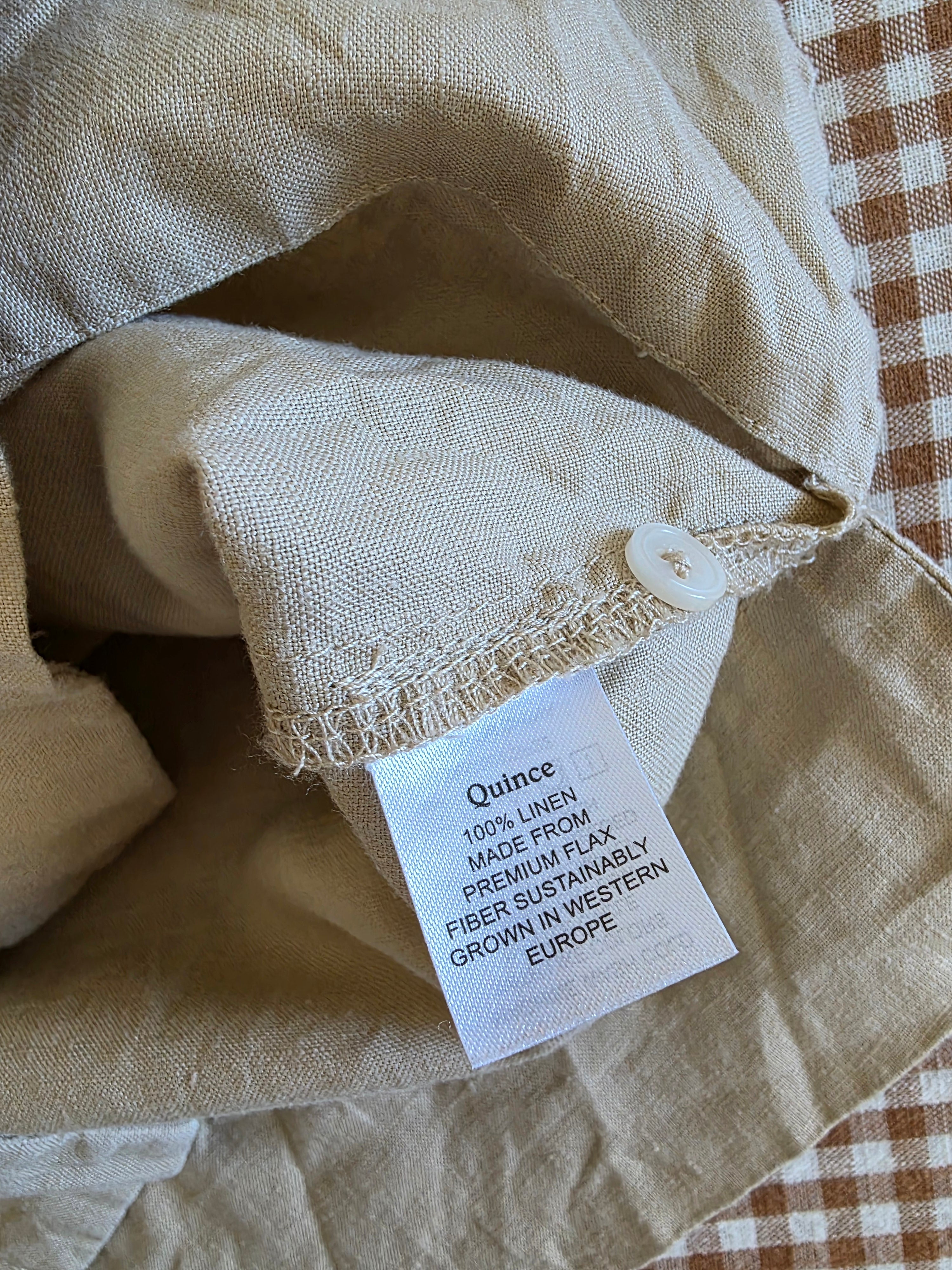 Quince Linen Matching Set (XS)