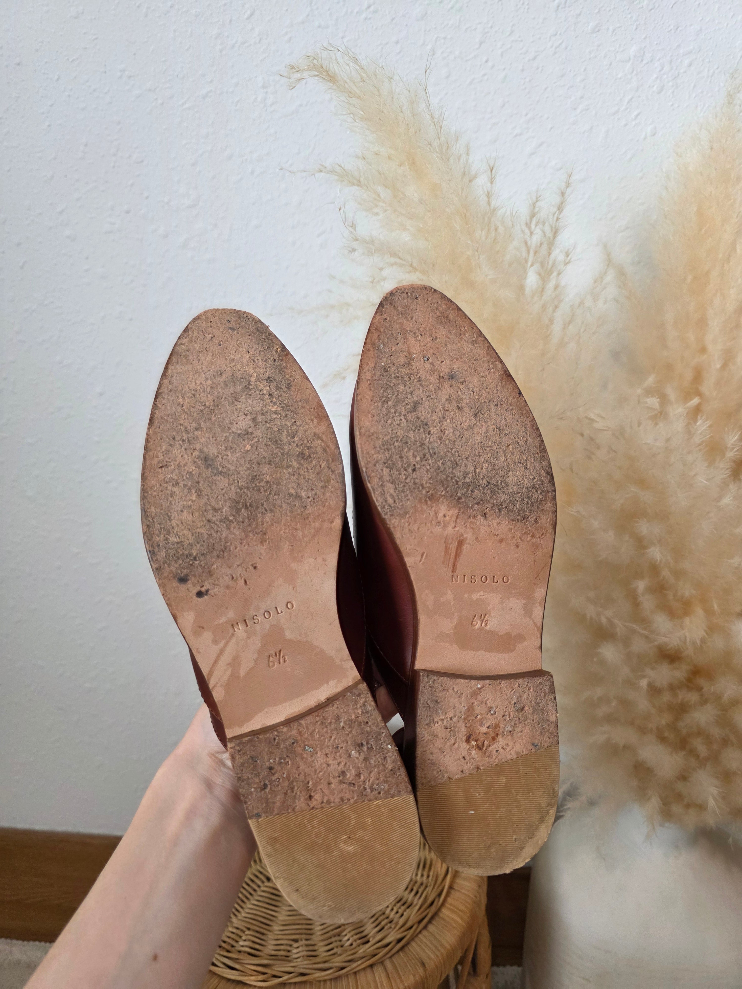 Nisolo Leather Oxford Flats (6.5)