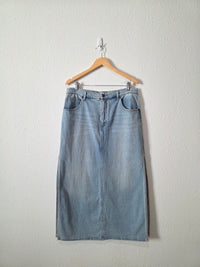 Oliver Logan Denim Maxi Skirt (32)