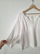 Natural Life Cotton Gauze Top (L)